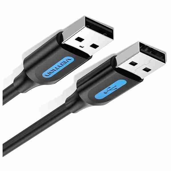 Vention USB 2.0 A Male to A Male Cable 1.5M Black PVC Type - VEN COJBG