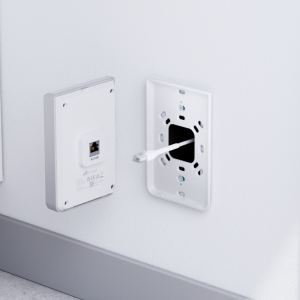 U6-IW wall-mounted access point with Ethernet ports