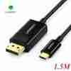 UGREEN USB-C Male to DisplayPort Male Cable 1.5m - Black - MM139