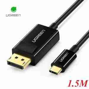 UGREEN USB-C Male to DisplayPort Male Cable 1.5m - Black - MM139