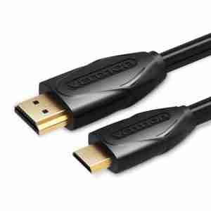 Vention Mini HDMI Cable 2M Black - VEN VAA-D02-B200