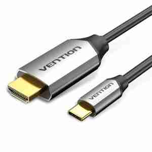 Vention USB-C to HDMI Cable 2M Black Aluminum Alloy Type - VEN CGOBH