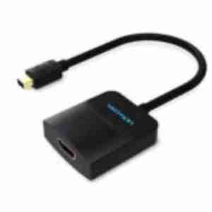 Vention Mini DisplayPort to HDMI Converter 0.15M Black – VEN HBCBB
