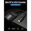 Vention Mini DisplayPort to VGA Converter 0.15M Black - VEN HBDBB