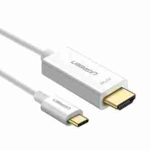 UGREEN USB-C Male to HDMI Male Cable 1.5m White – MM121