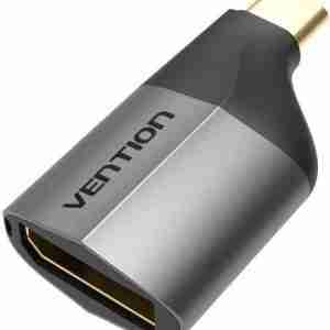 Vention Type-C to DP Adapter Gray Metal Type - VEN TCCH0