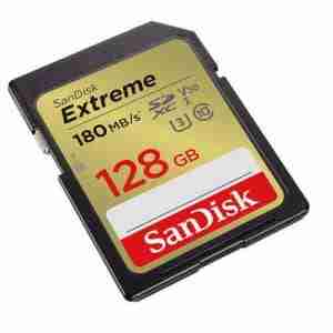 SanDisk Extreme SDHC Card 128GB - SDSDXVA-128G-GNCIN