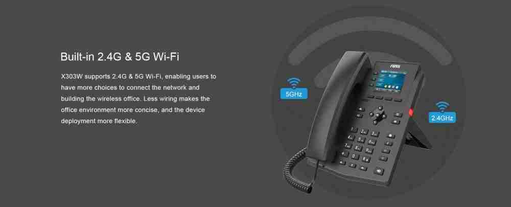 A Deep Dive into the Fanvil X303W Entry Level Wi-Fi IP Phone
