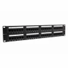 APKR cat 6 48 port patch panel loaded