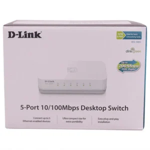 D-Link DES-1005C/B 5 port 10/100Base-T unmanged switch