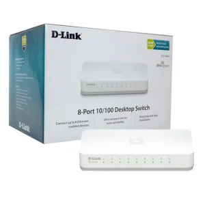 D-Link DES-1008C/B 8 port 10/100Base-T unmanged switch