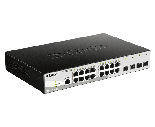 DLink DGS-1210-20 Smart Switch – 20-Port Gigabit Layer 2+ with Combo SFP