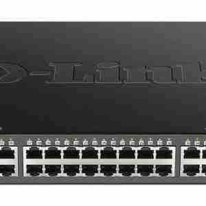 D-Link DGS-1250-52XMP 52-Port Smart PoE Switch front view
