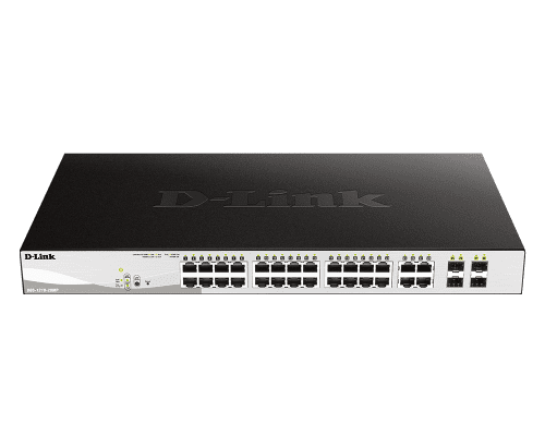 D-Link DGS-1210-28MP 28-Port Gigabit Smart Managed PoE Switch