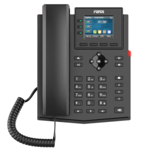 Fanvil X303P VoIP phone with HD audio and 4 SIP line suppor