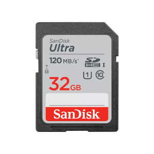 SanDisk Ultra SDXC 32GB 120MB/s Class 10 UHS-I - SDSDUN4-032G-GN6IN
