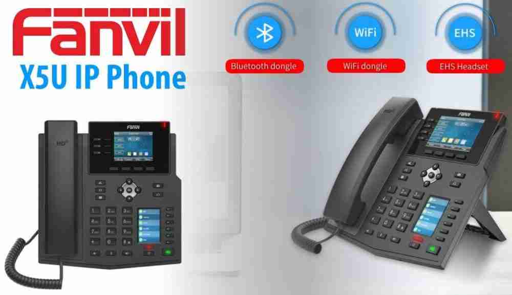 Unleash Productivity with the Fanvil X5U High-End VoIP Phone