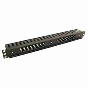 19"1U CCS Type Metal cable Management Bar with cover