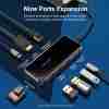 Vention Multi-function USB-C to HDMI/USB-C Gen 1/USB 3.0/USB 2.0*2/RJ45/SD/TF/PD Docking Station