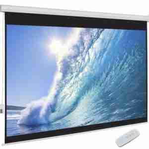 Auto Electric Projector Screen 240 x 240 cm (94 by 94 inches)