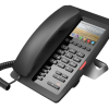 Fanvil H5 hotel IP phone front view – color display with hotel logo branding