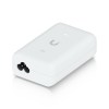 Compact Ubiquiti PoE adapter delivering reliable power and data over a single Ethernet cable