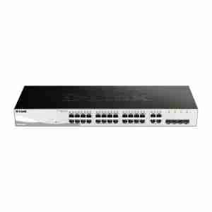 D-Link DGS-1210-28 28-Port Smart Managed Gigabit Ethernet Switch – Layer 2+ with SFP Combo