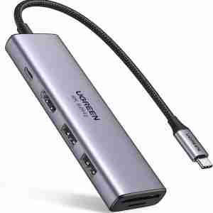 UGREEN USB-C To HDMI + USB3.0 A + USB2.0 A (2 Ports) + PD Power Converter