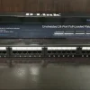 D-Link NPP-C61BLK241 24-Port Cat6 Patch Panel Front View