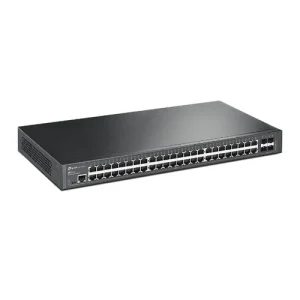 TP-Link 48 Port 10/100/1000Mbps Gigabit L2+ Managed Switch with 48-Port PoE+ - TL-SG3452P