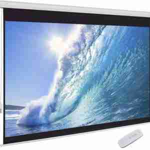 Auto Electric Projector Screen 300 x 300 cm ( 118 by 118 Inches)