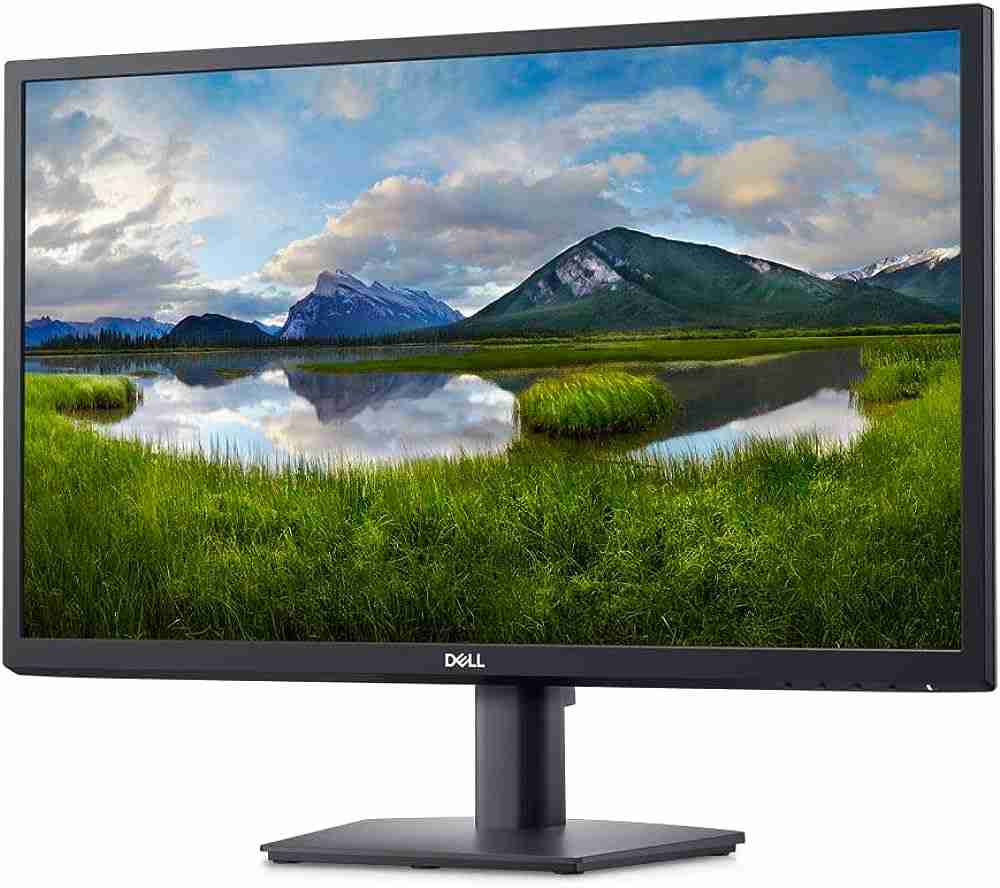 Dell E2423H 23.8" FHD Monitor, Black Color, Connectivity : 1 VGA, 1 DisplayPort 1.2 - E2423H