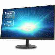 Lenovo C24-20 23.8" FHD Monitor, Raven Black Color, Connectivity : 1 VGA, 1 HDMI 1.4 - 62A8KAT1UK