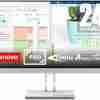 Lenovo L24e-40 23.8" FHD Monitor, Cloud Grey Color, Connectivity : 1 VGA, 1 HDMI 1.4 - 67AAKAC3UK