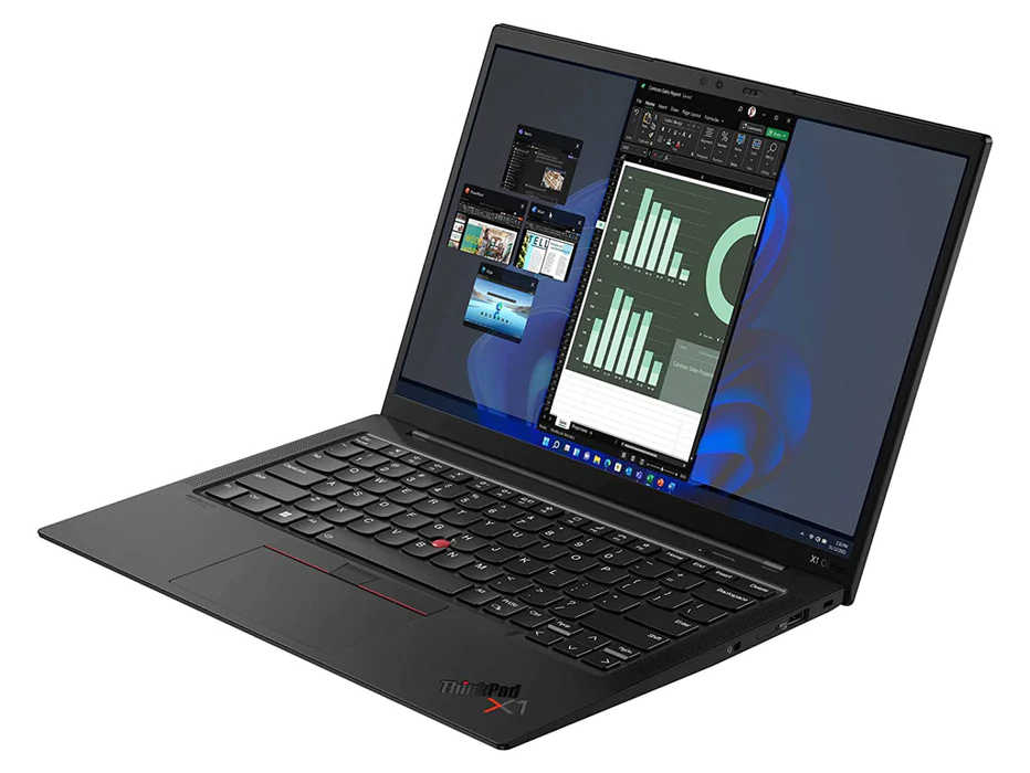 Lenovo ThinkPad X1 Carbon Gen 10, Intel Core i7 1255U, 16GB LPDDR5 5200, 512GB SSD - 21CB002SUE