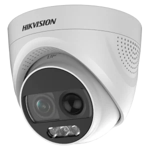 Hikvision DS-2CE72DF3T-PIRXOS(2.8mm) 2MP ColorVu PIR Siren Audio Fixed Turret Camera