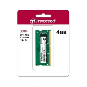 Transcend 4GB JM DDR4 3200 SO-DIMM 1Rx8 512Mx8 CL22 1.2V - JM3200HSH-4G