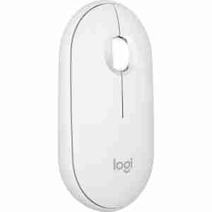 Logitech M350S Pebble 2 Bluetooth Mouse - Tonal White