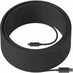 Logitech Strong USB 3.1 Cable Graphite - USB - 25M