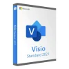 Visio Std 2021 Win All Lng PK License Online DwnLd C2R NR - D86-05942