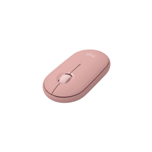 LOGITECH M350S Pebble 2 Bluetooth Mouse - TONAL ROSE