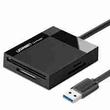 UGREEN 4-In-1 USB 3.0 Card Reader 0.5M - CR125