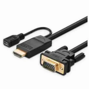 UGREEN HDMI To VGA Converter Round Cable - MM101