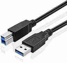 UGREEN USB 3.0 AM to BM Print Cable 2m Black - US210