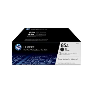 HP 85A 2-pack Black Original LaserJet Toner Cartridges - CE285AF
