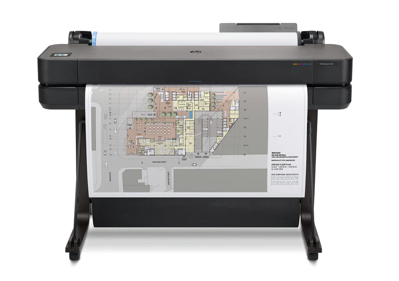 HP DesignJet T630 Single Function Large Format Wireless Plotter Printer - 5HB11A