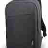 Front view of Lenovo B210 15.6″ Backpack in black Lenovo B210 backpack with padded shoulder straps Padded laptop compartment in Lenovo B210 Backpack Multiple storage compartments of the Lenovo B210 backpack Stylish black design of Lenovo B210 backpack for business and casual use Side view of Lenovo B210 backpack showing water-resistant material