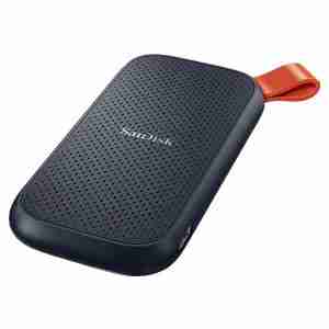 SANDISK E30 PORTABLE EXTERNAL SSD 2TB - Black - SDSSDE30-2T00-G26