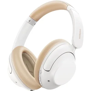 Ugreen HiTune Max5 Hybrid Active Noise Cancelling Headphones with LDAC – HP202 (UG-15809) – White