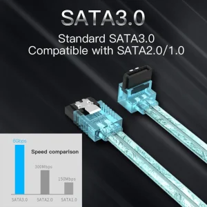 Alternative view of Vention SATA 3.0 Cable- 0.5 Meters (VEN-KDDRD)